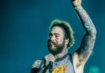 Post Malone performs at Tottenham Hotspur Stadium on his The BIG ASS World Tour London^ UK - September 20^ 2025