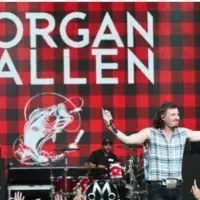 Morgan Wallen performs in concert during the "Can't Say I Ain't Country" Tour on July 20^ 2019 at Northwell Health at Jones Beach Theater in Wantagh^ New York.