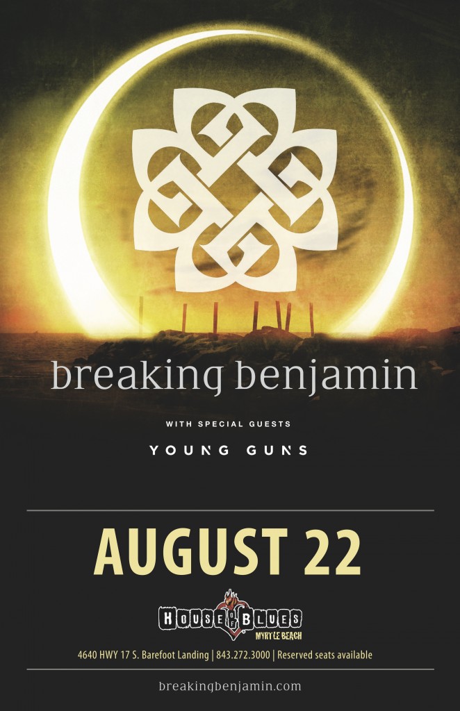 Breaking Benjamin, House of Blues Myrtle Beach | My 98Rock