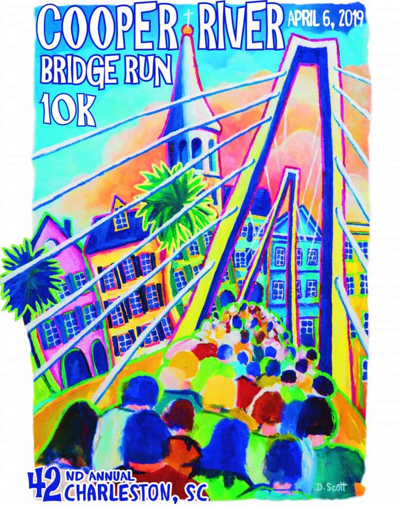 2019 Cooper River Bridge Run10K My Rock 98