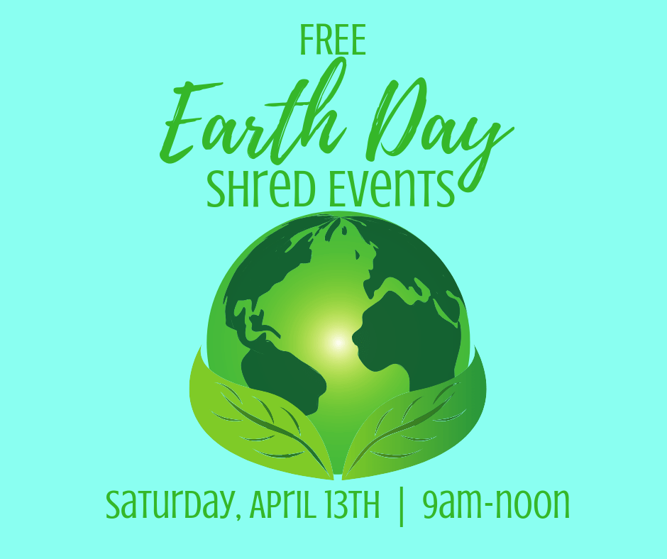 Earth Day Shred Event