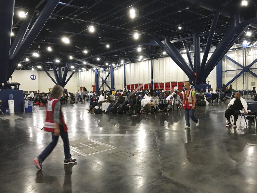 Houston convention center gives refuge to Harvey's survivors 1380 KOTA AM
