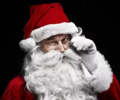 man-in-santa-claus-costume-winking