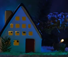 fabulous-christmas-background-cozy-winter-holiday-concept-with-hut-shaped-tea-light-ho-sbi-351396537