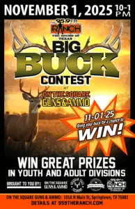 SATURDAY, NOV 1 – On The Square Guns and Ammo