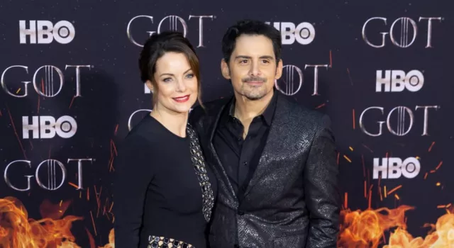 Kimberly Williams-Paisley and Brad Paisley at Radion City Music Hall; 2019