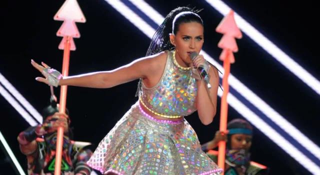Singer Katy Perry during her show at Rock in Rio 2015 in Rio de Janeiro^ Brazil