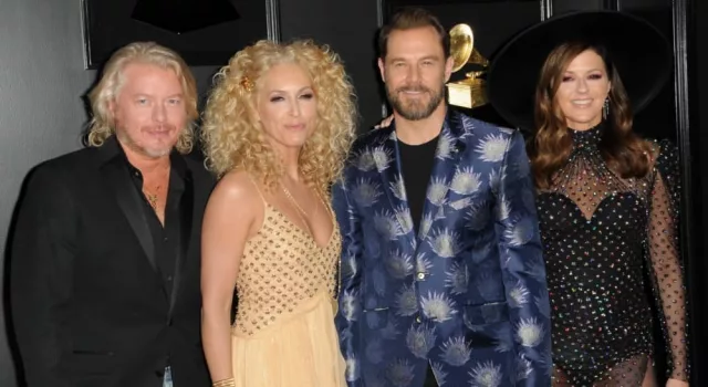 Little Big Town (Philip Sweet^ Kimberly Schlapman^ Jimi Westbrook^ Karen Fairchild) at the Staples Center on February 10^ 2019 in Los Angeles^ CA