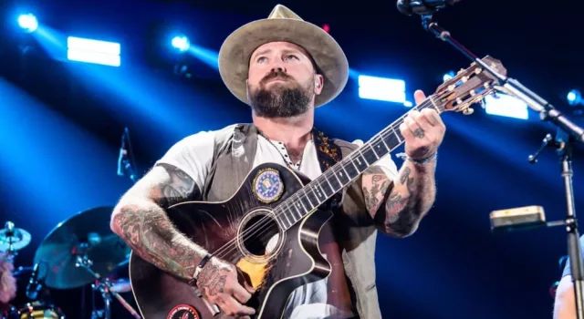 Zac Brown of Zac Brown Band performs in Las Vegas^ NV^ USA - September 21^ 2019: