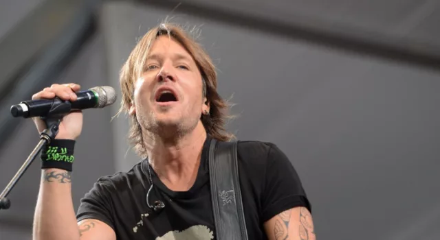 Keith Urban performs at the 2015 New Orleans Jazz and Heritage Festival. New Orleans^ LA - April 24^ 2015