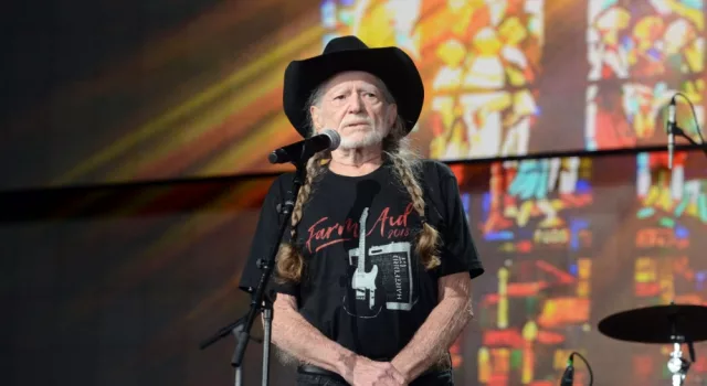 Farm Aid founder Willie Nelson performs at the 2018 Farm Aid. Hartford^ CT - September 22^ 2018.