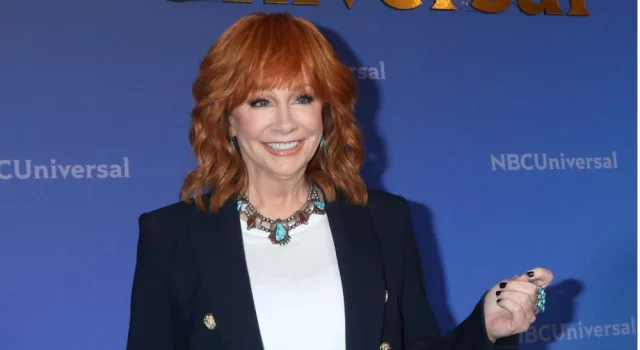 Reba McEntire at the NBCUniversal TCA Press Tour at the Langham Hotel on July 14^ 2024 in Pasadena^ CA