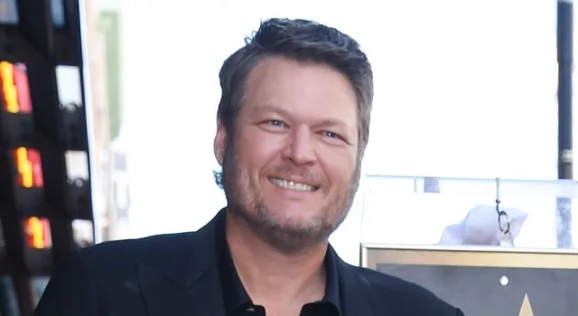 Blake Shelton at the Walk of Fame Ceremony for Gwen Stefani on October 19^ 2023 in Hollywood^ CA