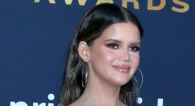 Maren Morris at the 2022 Academy of Country Music Awards Arrivals at Allegient Stadium on March 7^ 2022 in Las Vegas^ NV