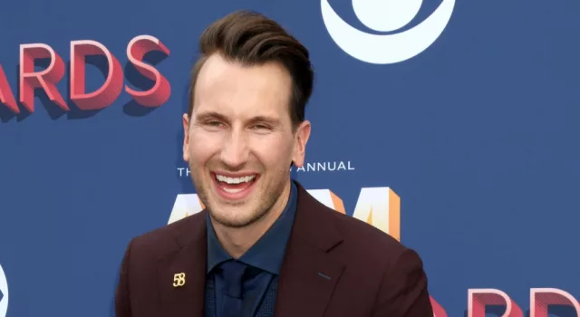 Russell Dickerson at the Academy of Country Music Awards 2018 at MGM Grand Garden Arena on April 15^ 2018 in Las Vegas^ NV