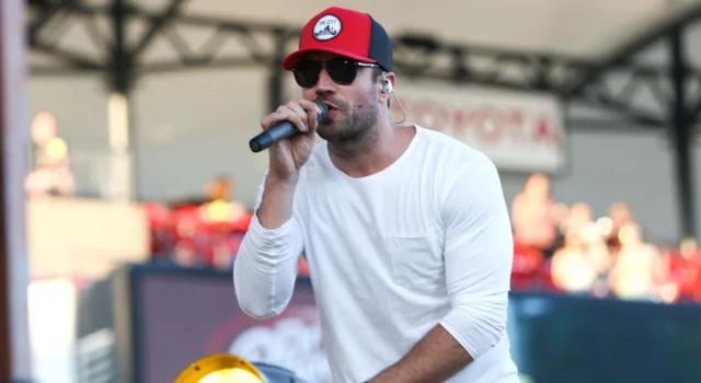 Sam Hunt performs onstage during the 2016 Off The Rails Music Festival - Day 2 on April 24^ 2016 at Toyota Stadium in Frisco^ Texas.