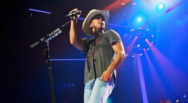 Kenny Chesney performs at the inaugural iHeartRadio Music Festival at the MGM Grand Garden Arena. Las Vegas^ NV^ USA: September 24^ 2011