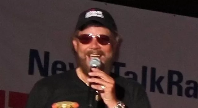 Hank Williams Jr. at the Freedom Rally at Great Adventure in New Jersey on July 21st.