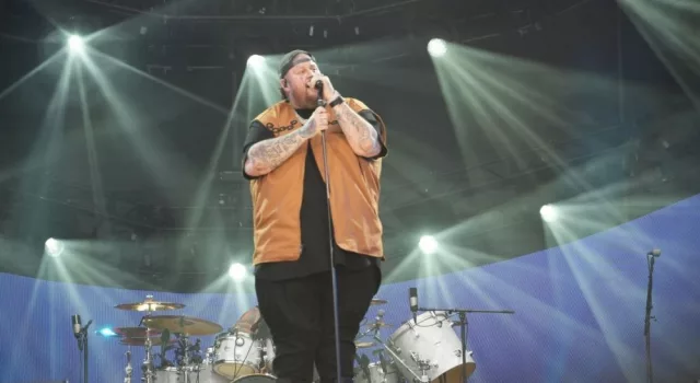 Jelly Roll preparing Global Citizen Festival 2024. New York^ USA - September 28^ 2024