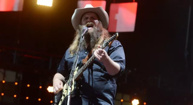 Chris Stapleton performs at the 2018 Farm Aid. Hartford^ CT - September 22^ 2018