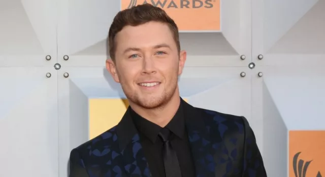 Scotty McCreery at the 51st Academy of Country Music Awards Arrivals at the Four Seasons Hotel on April 3^ 2016 in Las Vegas^ NV