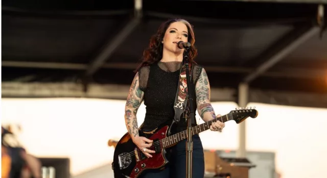 Ashley McBryde performs in concert on April 5^ 2024 in Fort Lauderdale^ Florida as part of the Tortuga Music Festival.
