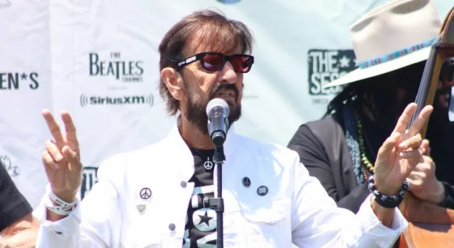 Ringo Starr celebrates his 84th birthday^ at his annual Peace and Love Campaign. Beverly Hills^ California United States - July 7 2024