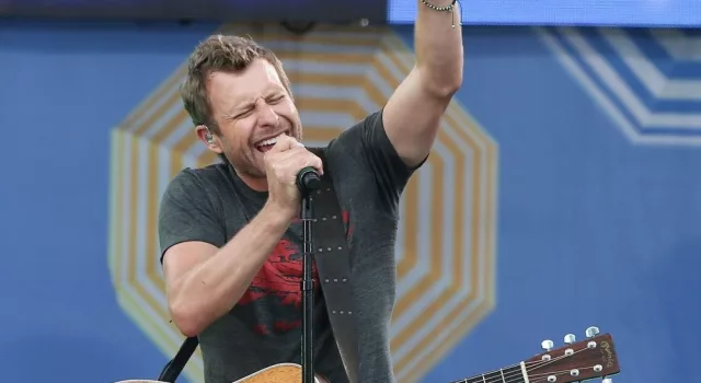 Dierks Bentley performs onstage at ABC's Good Morning America Summer Concert Series at Rumsey Playfield on June 26^ 2015 in New York City.