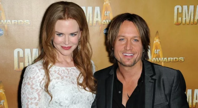Nicole Kidman and Keith Urban at the 44th Annual CMA Awards^ Bridgestone Arena^ Nashville^ TN. 11-10-10