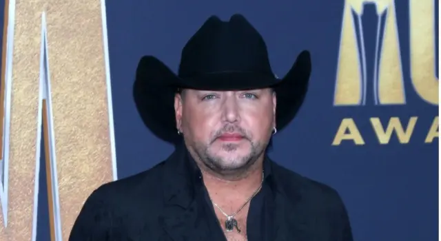 Jason Aldean at the 2022 Academy of Country Music Awards Arrivals at Allegient Stadium on March 7^ 2022 in Las Vegas^ NV