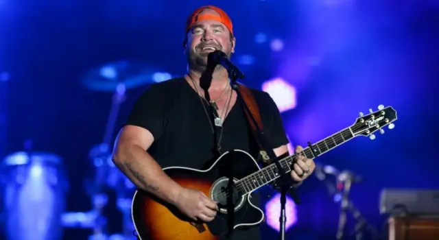 Lee Brice performs in concert at The Fest at Long Island Community Hospital at Bald Hill on July 3^ 2019 in Farmingville^ New York.