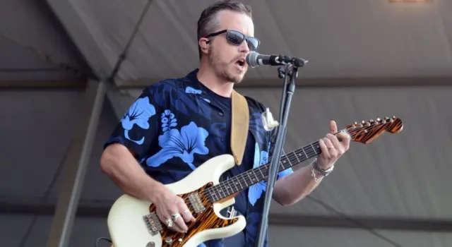 Jason Isbell and the 400 Unit performs at the New Orleans Jazz and Heritage Festival in Louisiana. New Orleans^ LA - May 4^ 2018