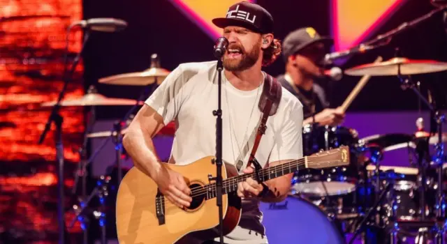 Chase Rice performs onstage during the 2021 iHeartCountry Festival Presented By Capital One at The Frank C. Erwin Jr. Center on October 30^ 2021 in Austin^ Texas.