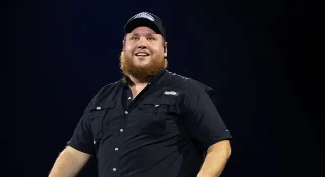 Luke Combs performs live at ao arena manchester uk. Manchester^ United Kingdom^ 17th october 2023