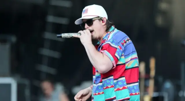 Hardy performs in concert during the "Can't Say I Ain't Country" Tour on July 20^ 2019 at Northwell Health at Jones Beach Theater in Wantagh^ New York.