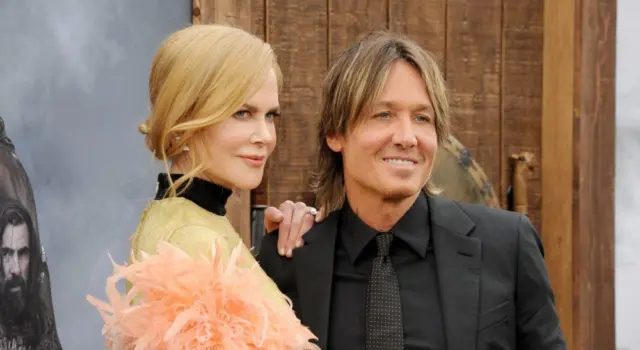Nicole Kidman and Keith Urban at the Los Angeles premiere of 'The Northman' held at the TCL Chinese Theatre in Hollywood^ USA on April 18^ 2022.