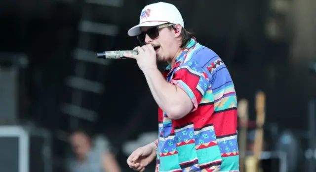 Hardy performs in concert during the "Can't Say I Ain't Country" Tour on July 20^ 2019 at Northwell Health at Jones Beach Theater in Wantagh^ New York.
