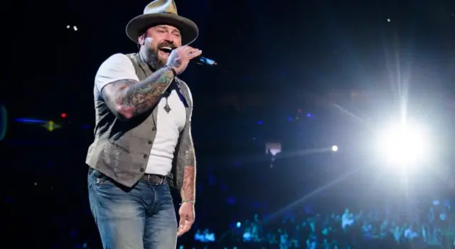 Zac Brown of Zac Brown Band performs at the 2019 iHeartRadio Music Festival. Las Vegas^ NV^ USA - September 21^ 2019: