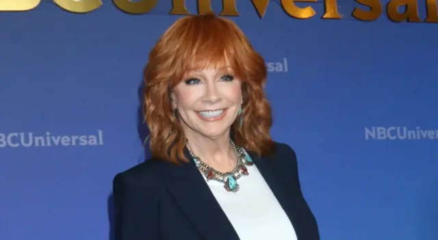 Reba McEntire at the NBCUniversal TCA Press Tour at the Langham Hotel on July 14^ 2024 in Pasadena^ CA