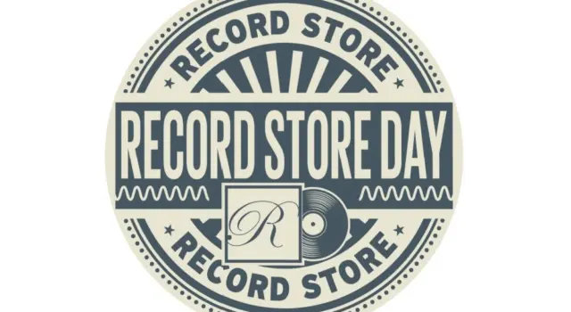 Record Store Day^ rubber stamp^ vector Illustration