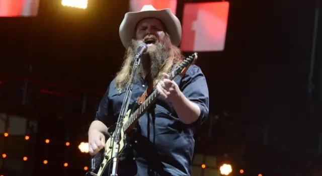 Chris Stapleton performs at the 2018 Farm Aid. Hartford^ CT - September 22^ 2018