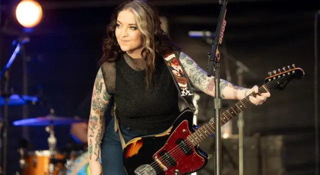 Ashley McBryde performs in concert on April 5^ 2024 in Fort Lauderdale^ Florida as part of the Tortuga Music Festival.