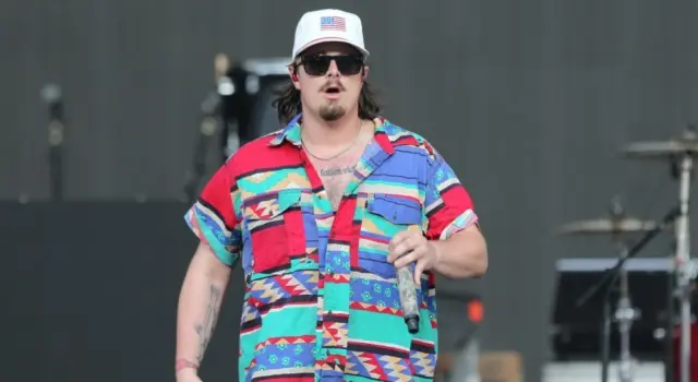 Hardy performs in concert during the "Can't Say I Ain't Country" Tour on July 20^ 2019 at Northwell Health at Jones Beach Theater in Wantagh^ New York. WANTAGH^ NY - JUL 20