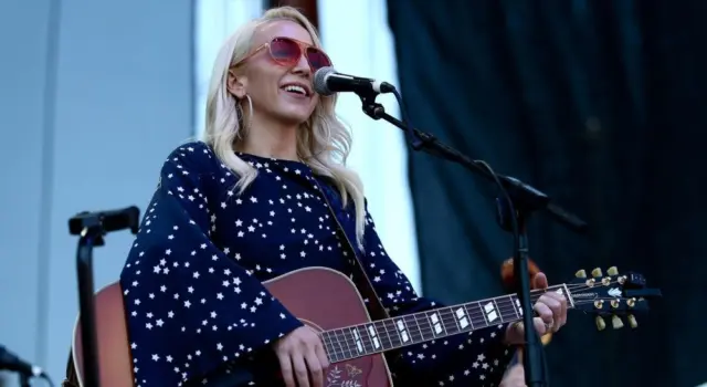 Ashley Monroe performs onstage during the 2016 Off The Rails Music Festival - Day 1 at Toyota Stadium in Frisco^ Texas RISCO^ TX-APR 23
