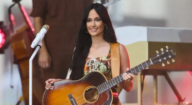 Kacey Musgraves performs in concert on NBC's 'TODAY' show on July 19^ 2019 at Rockefeller Plaza in New York City.