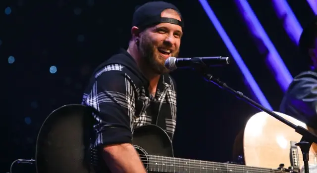 Brantley Gilbert performs at CBS Radio's Stars & Strings event at the Chicago Theatre on November 9^ 2016 in Chicago^ Illinois.