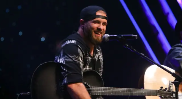 Brantley Gilbert performs at CBS Radio's Stars & Strings event at the Chicago Theatre on November 9^ 2016 in Chicago^ Illinois.