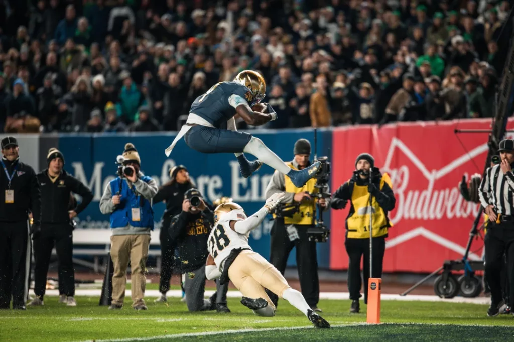 Notre Dame Up to 5 in Latest CFP Rankings, 7seed in Projected Bracket