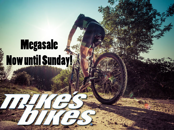 mike's bikes sale