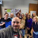 Congratulations to Kimberlyn and the team at Comunity Matters in Santa Rosa! The Danny Wright Show brought them lunch today from Hooters and Amy's Wicked Slush.